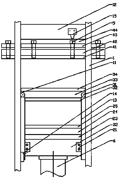 Flexible circuit board pressing device and rapid pressing machine