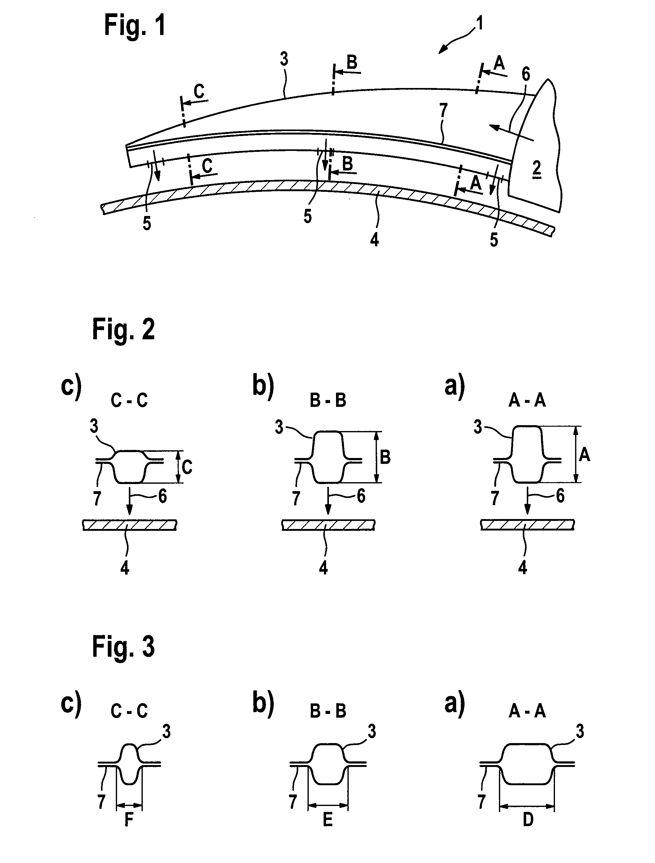 Apparatus and Method for Active Gap Monitoring for a Continuous Flow Machine