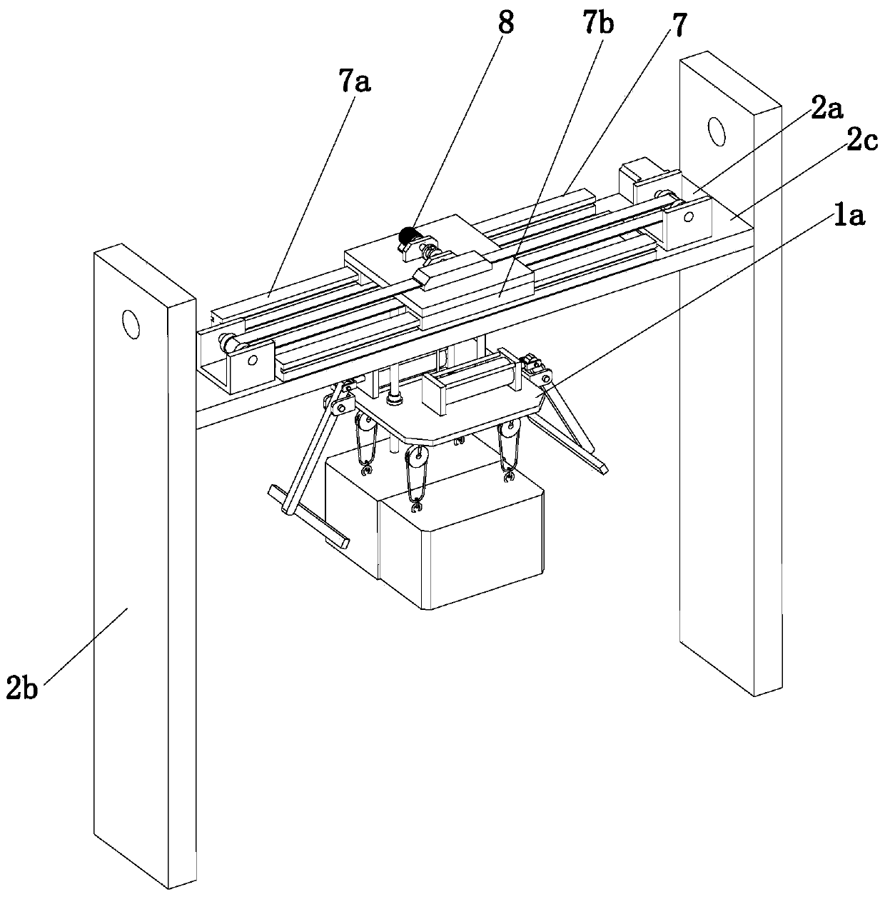 A kind of hoisting method of injection mold