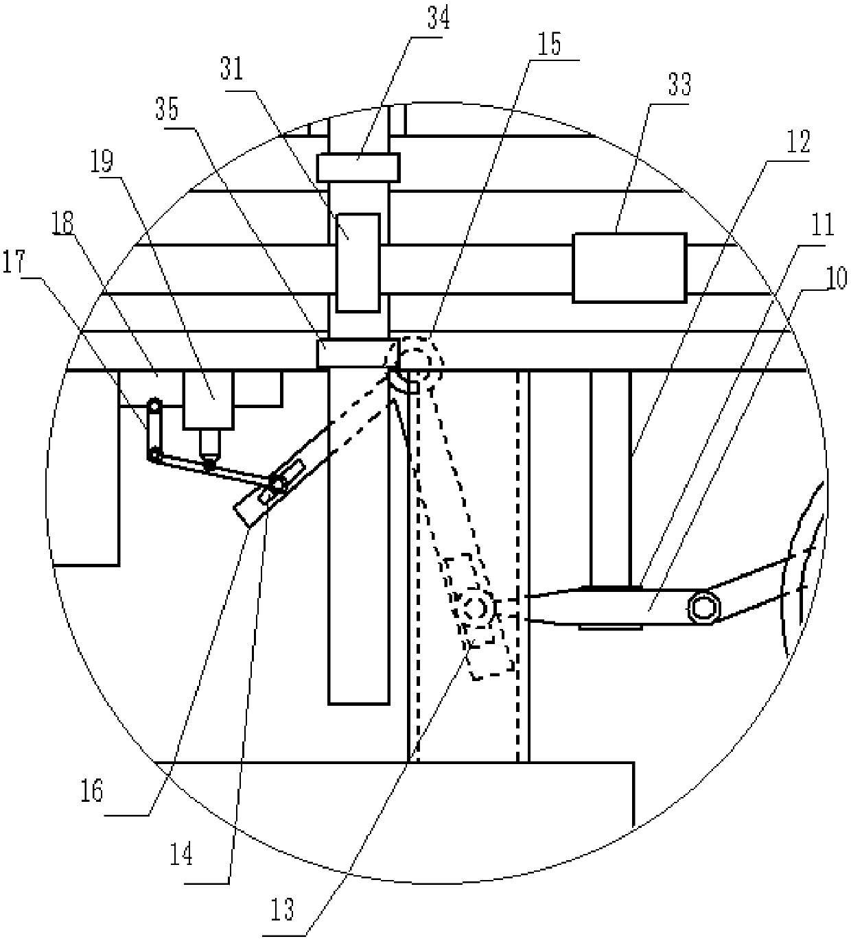 Shelf for automobile part transferring