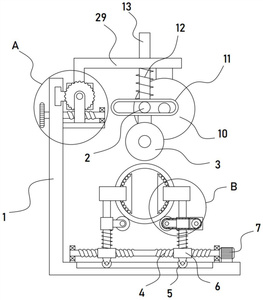 Water conveying pipeline cutting device for building construction