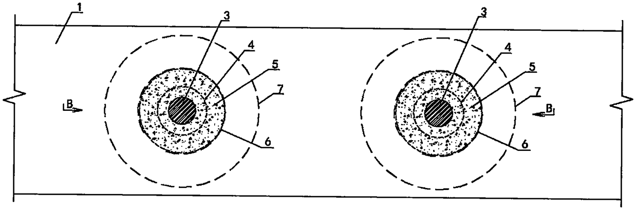 Stud Shear Connectors Constraining Concrete Splitting and Splitting Development