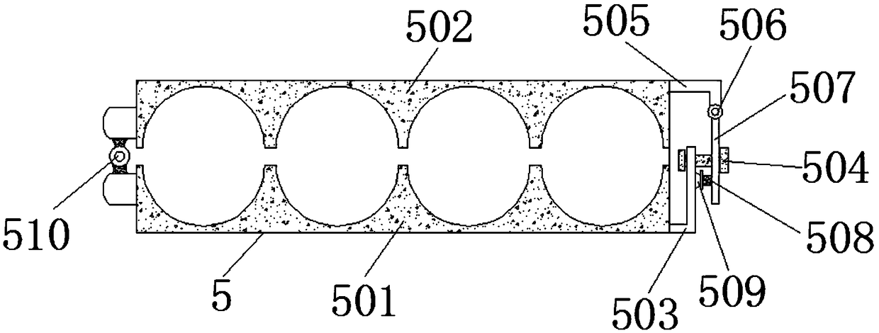Bamboo pressing device for bamboo product processing