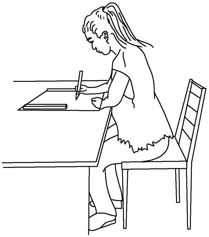 Step-by-step facsimileing writing-skill training method based on writing brush and hard pen