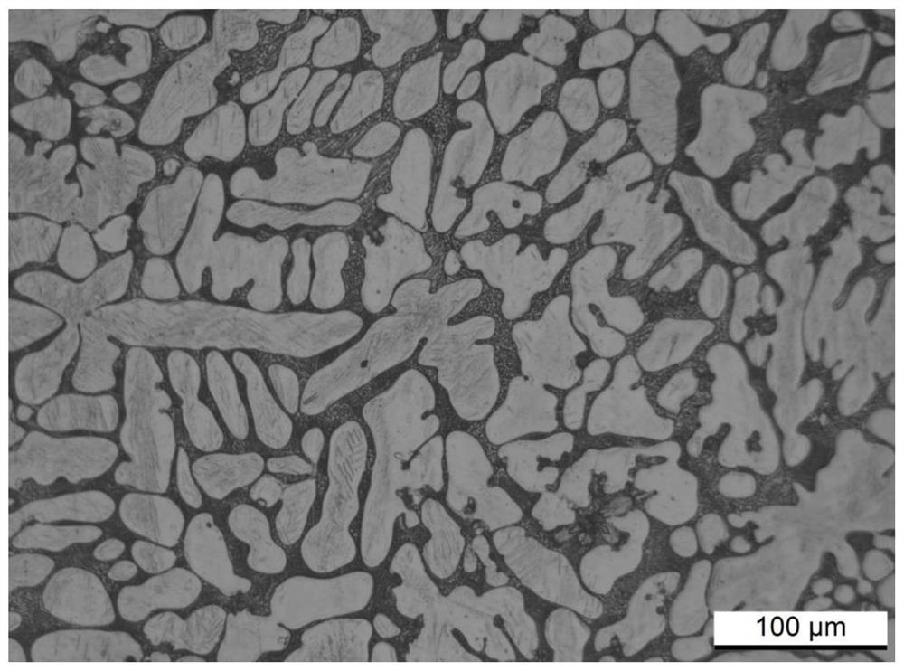 Al-free medical zinc-based alloy dendrite corrosion reagent and preparation method and use method thereof