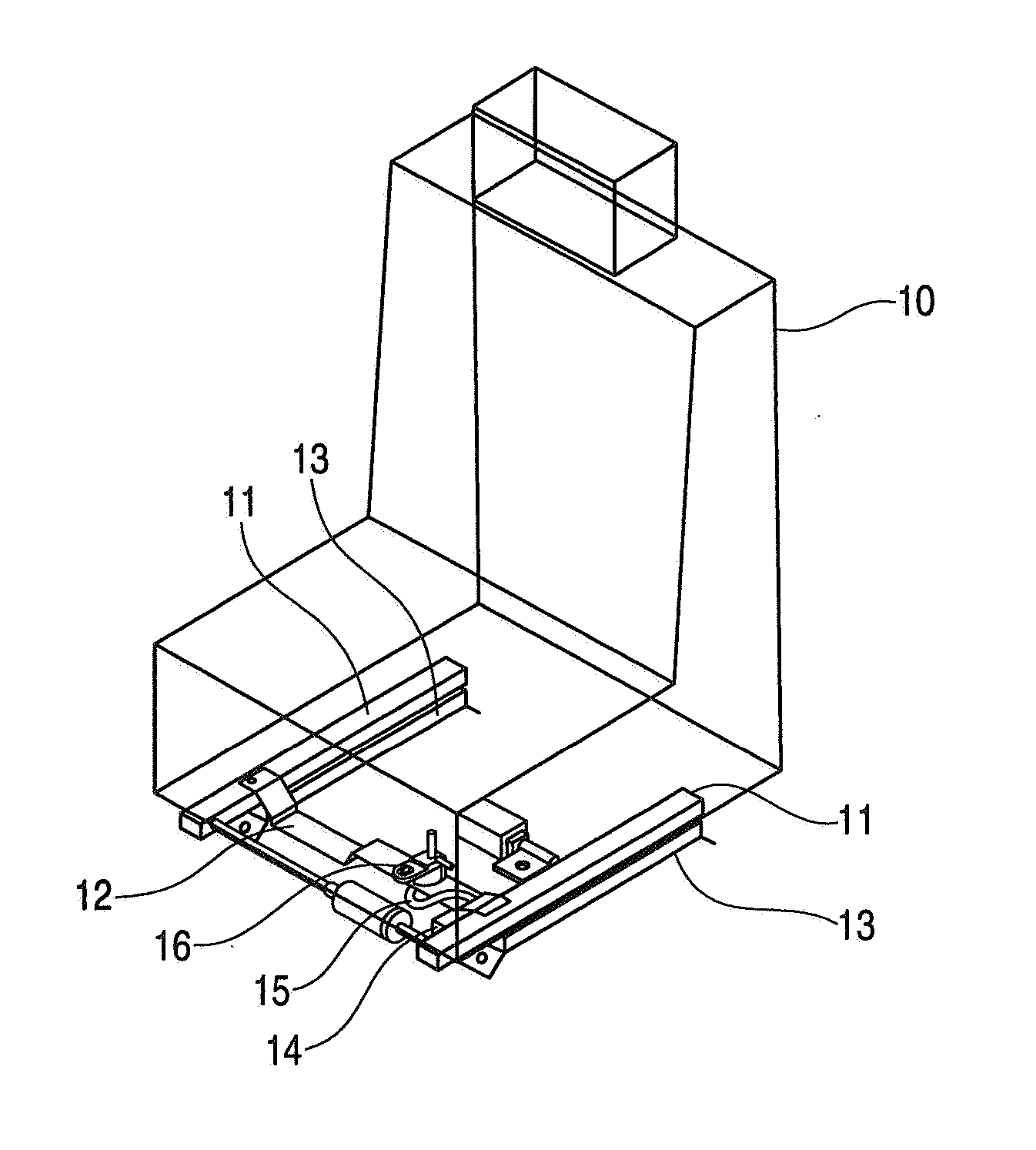 Wiring harness holding device
