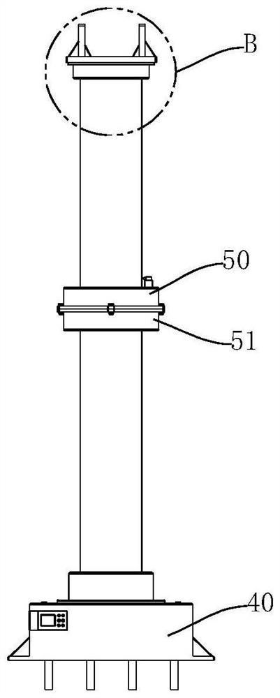 An adjustable building column connection mechanism