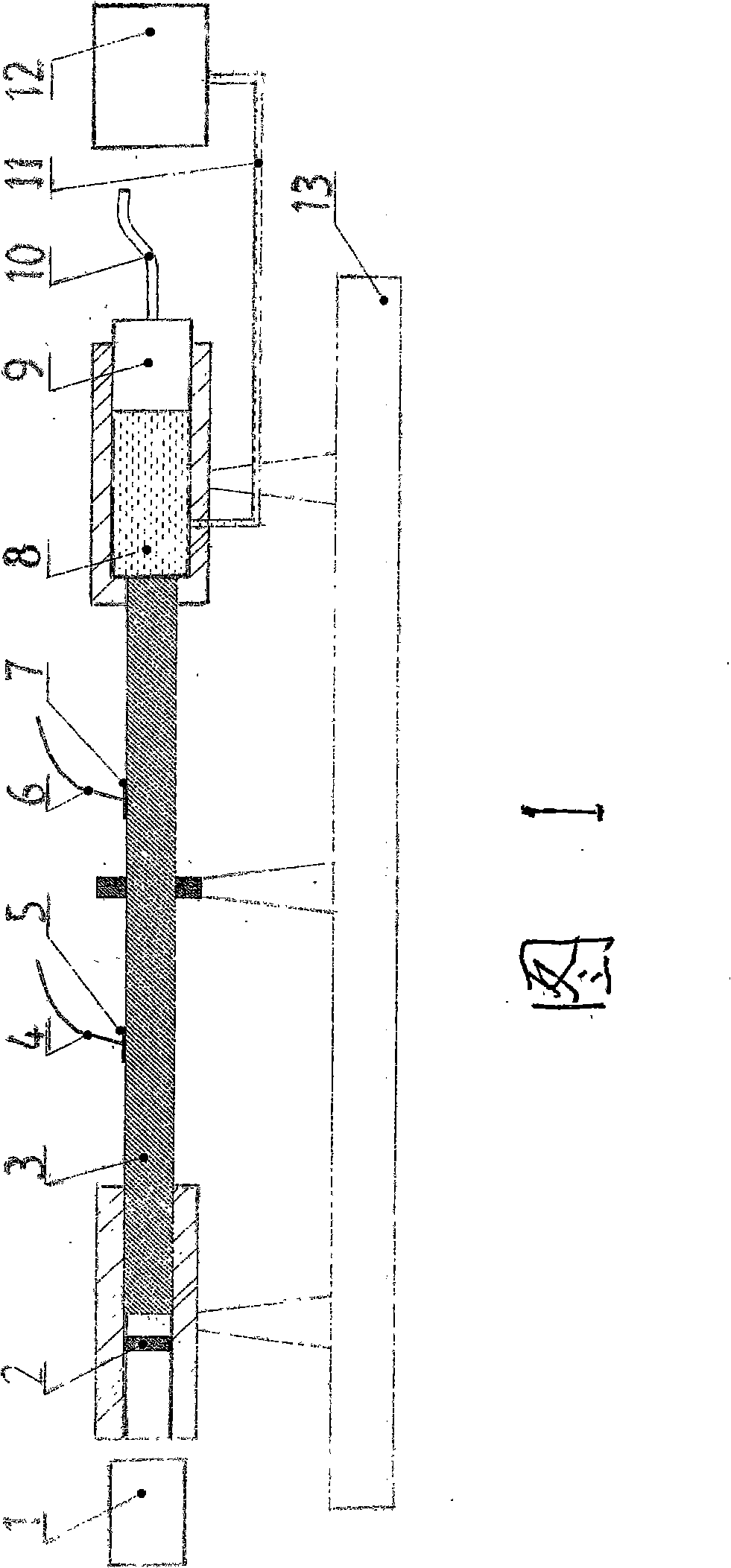 Traceable calibration method and calibration device for dynamic characteristic of big pressure sensor