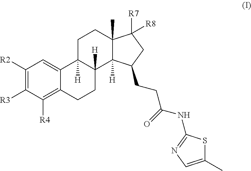 Therapeutically active estratrienthiazole derivatives as inhibitors of 17.beta-hydroxy-steroid dehydrogenase, type 1