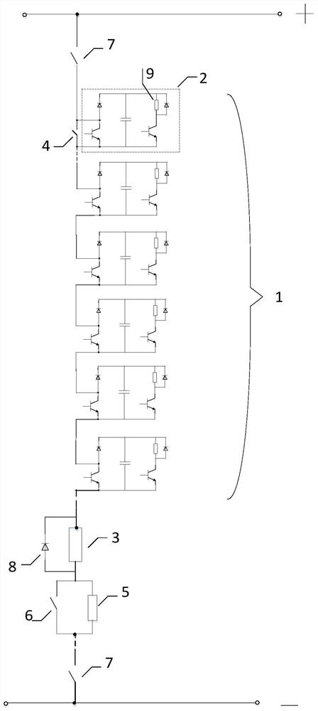 A centralized resistance energy consumption device and its control method