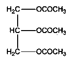 Preparation process and device for glycerol triacetate