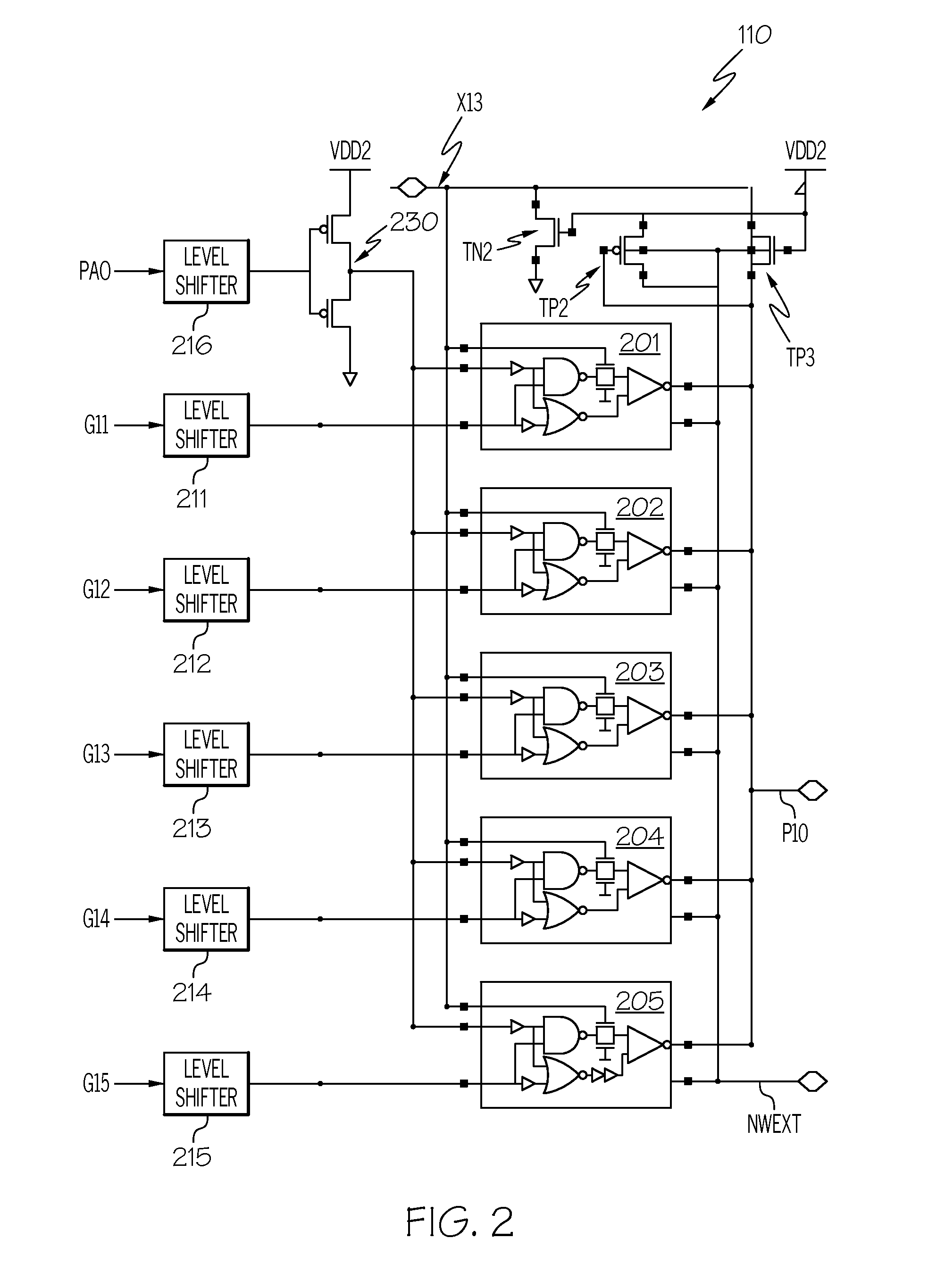 Programmable transceiver circuit