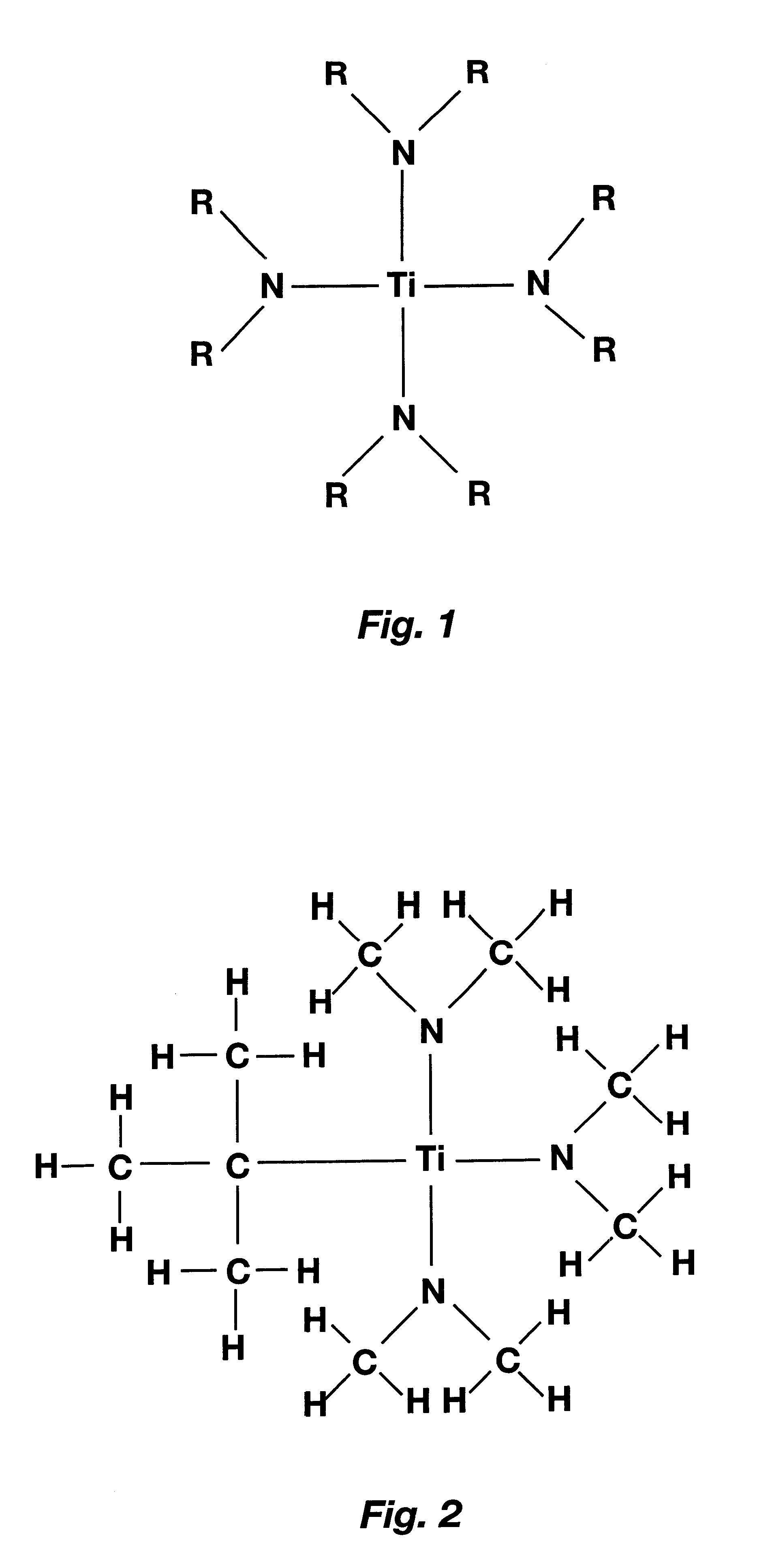 Chemical vapor deposition process for depositing titanium nitride films from an organometallic compound