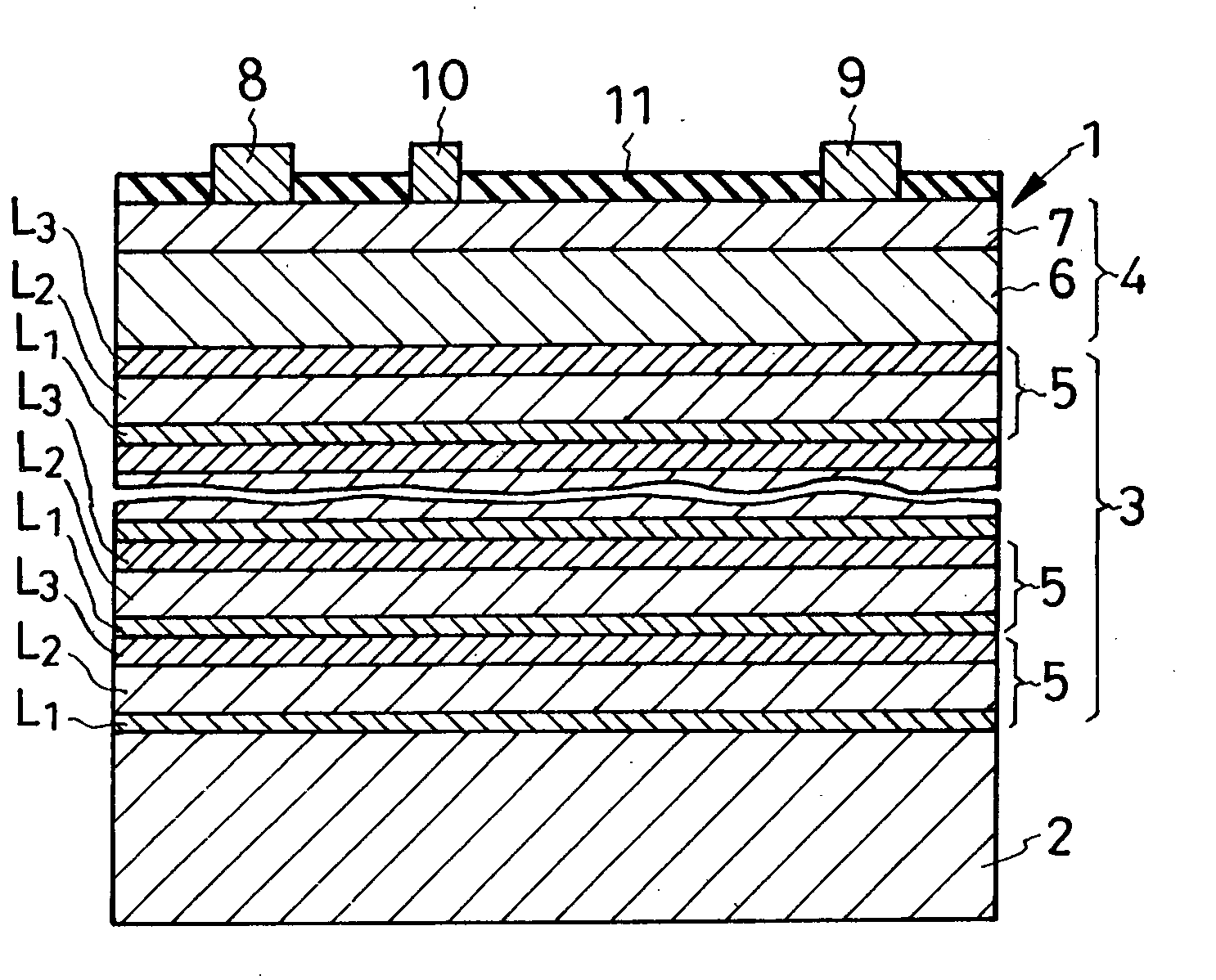 Nitride semiconductor substrate, method of fabrication thereof, and semiconductor element built thereon