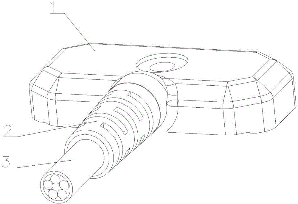 Connection head of assembling POGO PIN with high efficiency and production method thereof