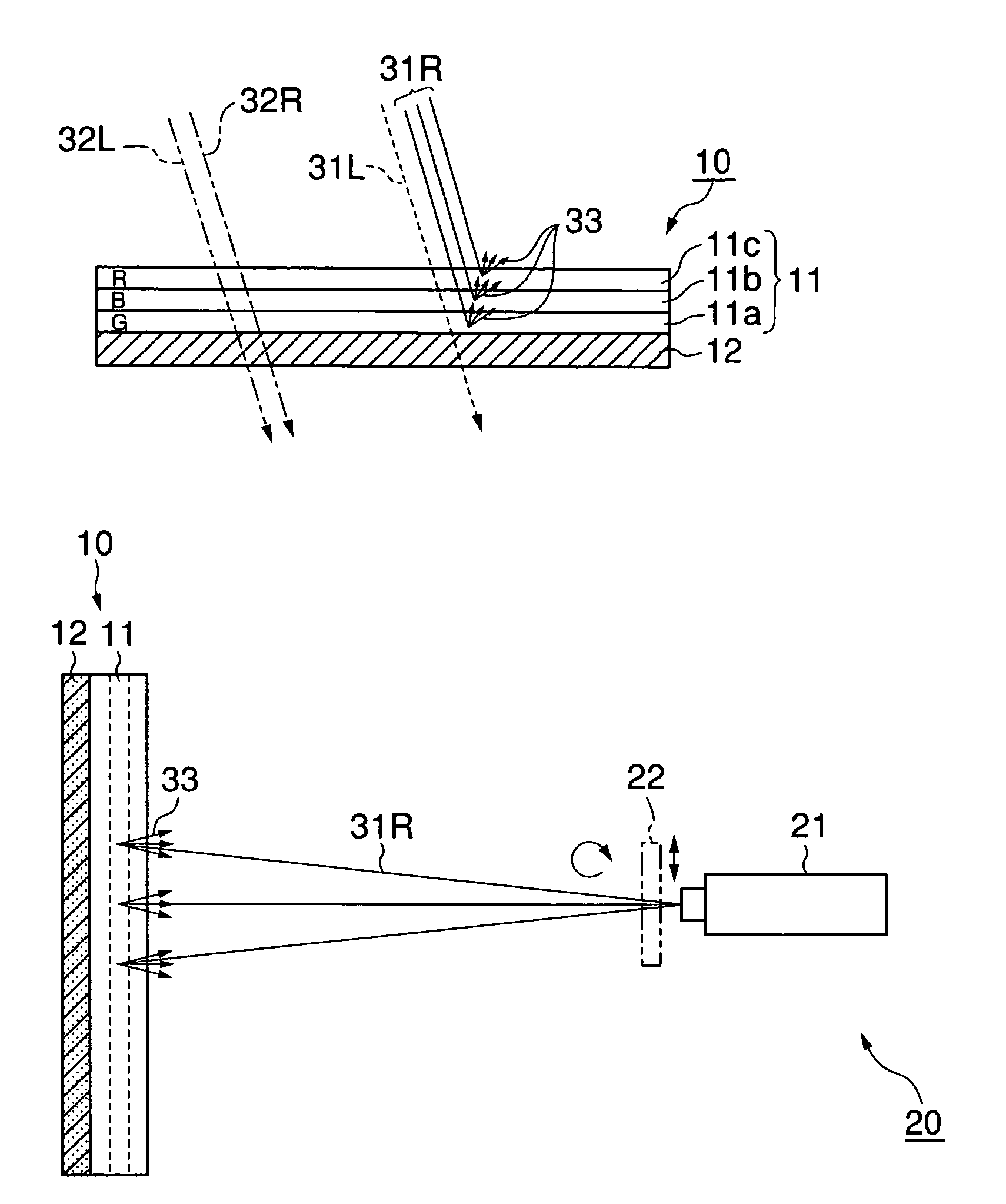 Projection screen and projection system comprising the same