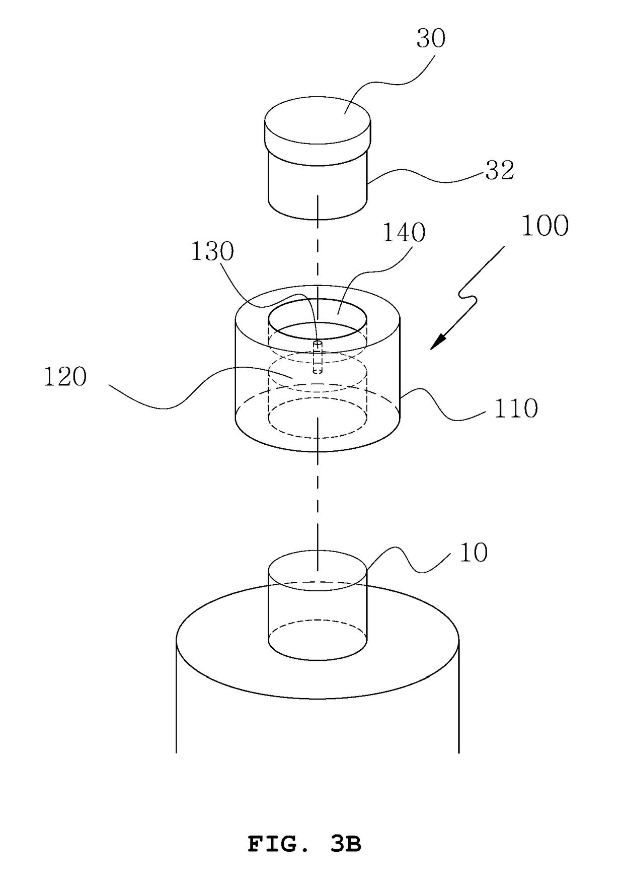 Marinelli beaker correction container for stable radionuclide analysis