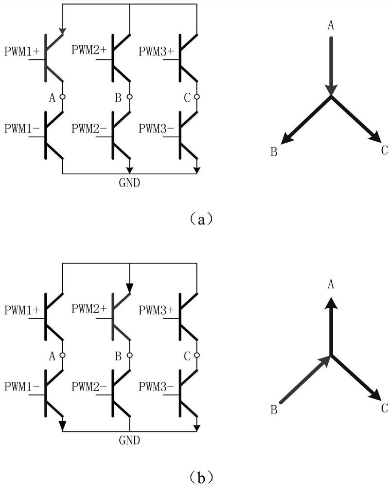 Fault detection method for three-phase full-bridge inverter