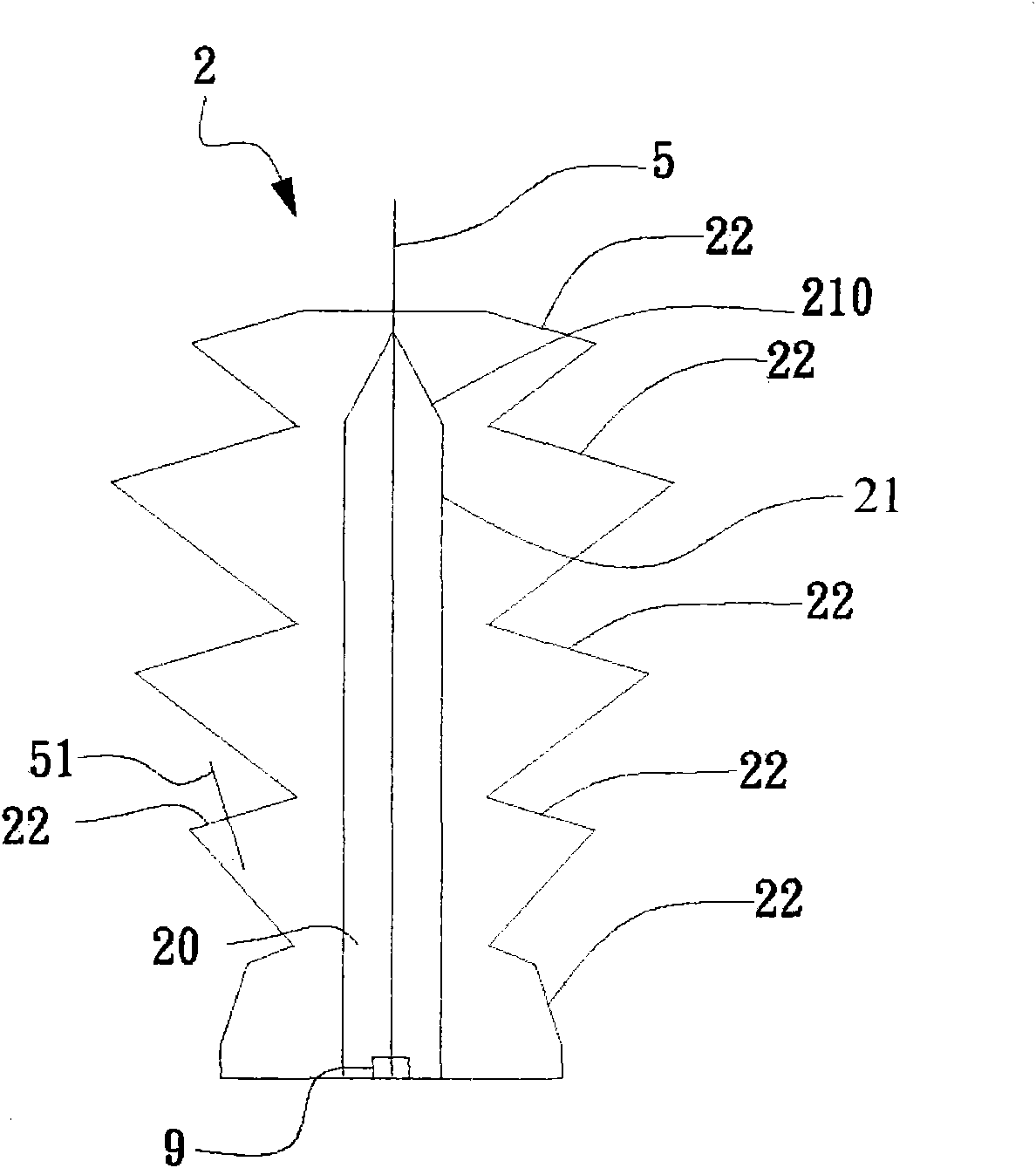 Light source packaging structure