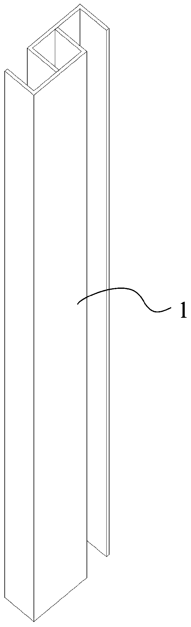 Construction process of high-strength beam columns coated with fast growing poplars out of thin-walled cold-formed steel