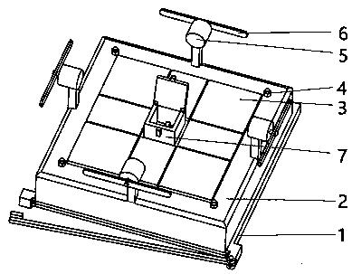 High-voltage support working state signal sending device