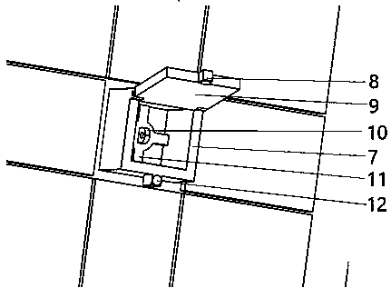 High-voltage support working state signal sending device