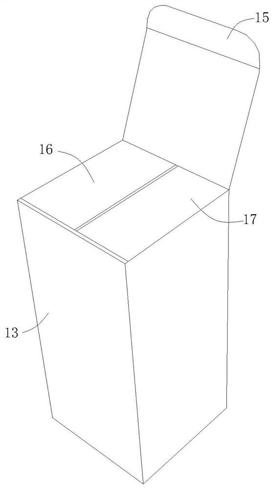 Waterproof stain-resistant corrugated box and preparation device and process thereof