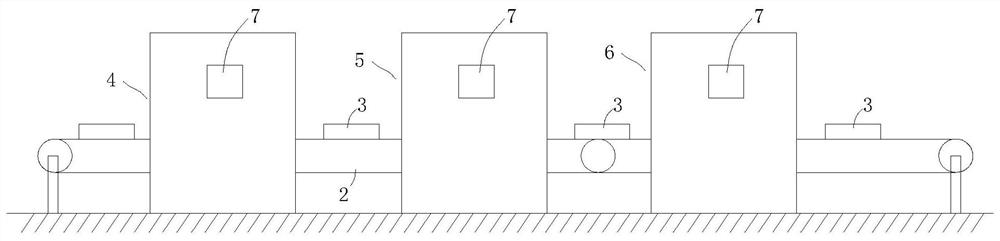 Waterproof stain-resistant corrugated box and preparation device and process thereof