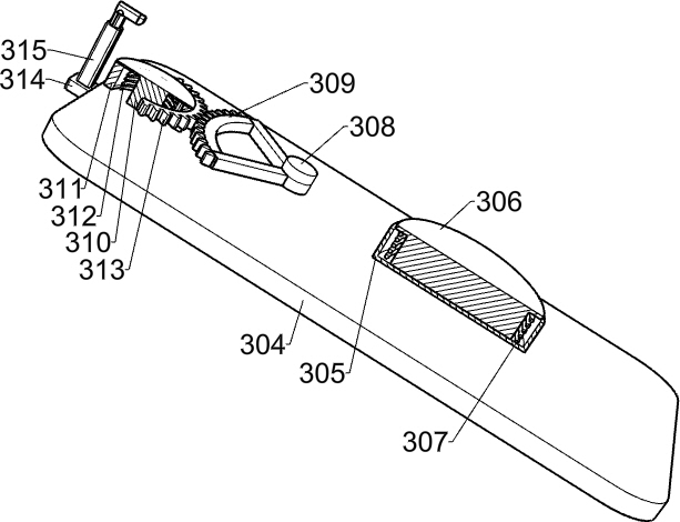 Active ankle joint rehabilitation training device