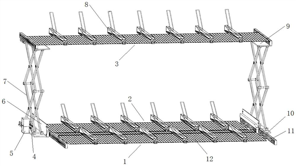 Bicycle parking device