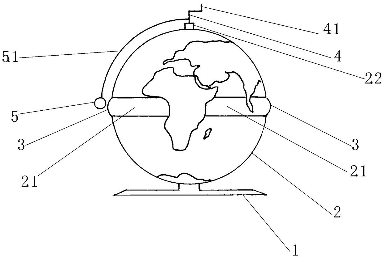 Toy capable of demonstrating ebb and flow