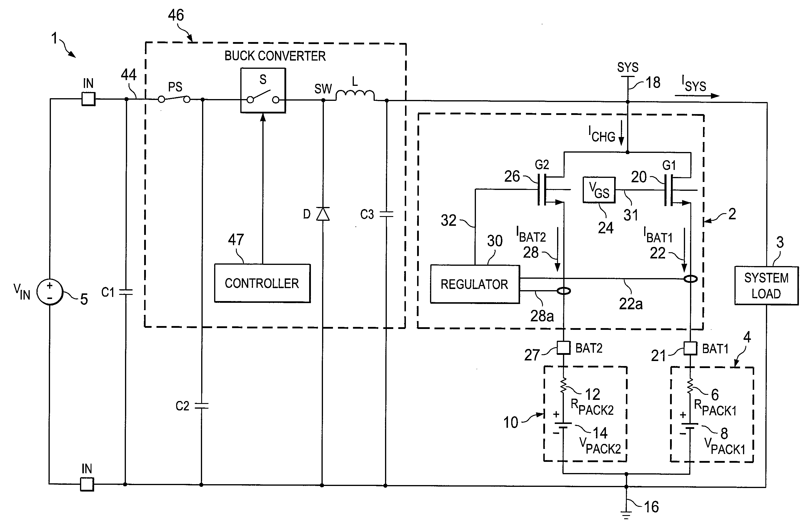 System and method for active charge and discharge current balancing in multiple parallel-connected battery packs