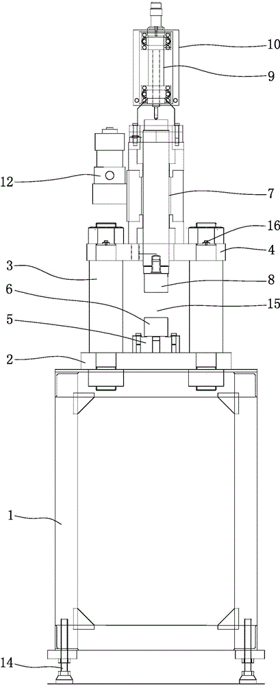 Uniaxial tension compression system
