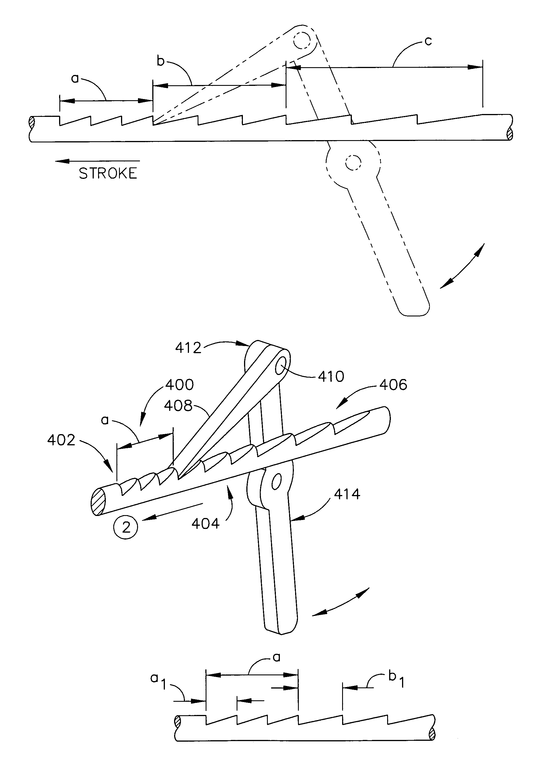 Surgical stapling instrument incorporating an uneven multistroke firing mechanism having a rotary transmission