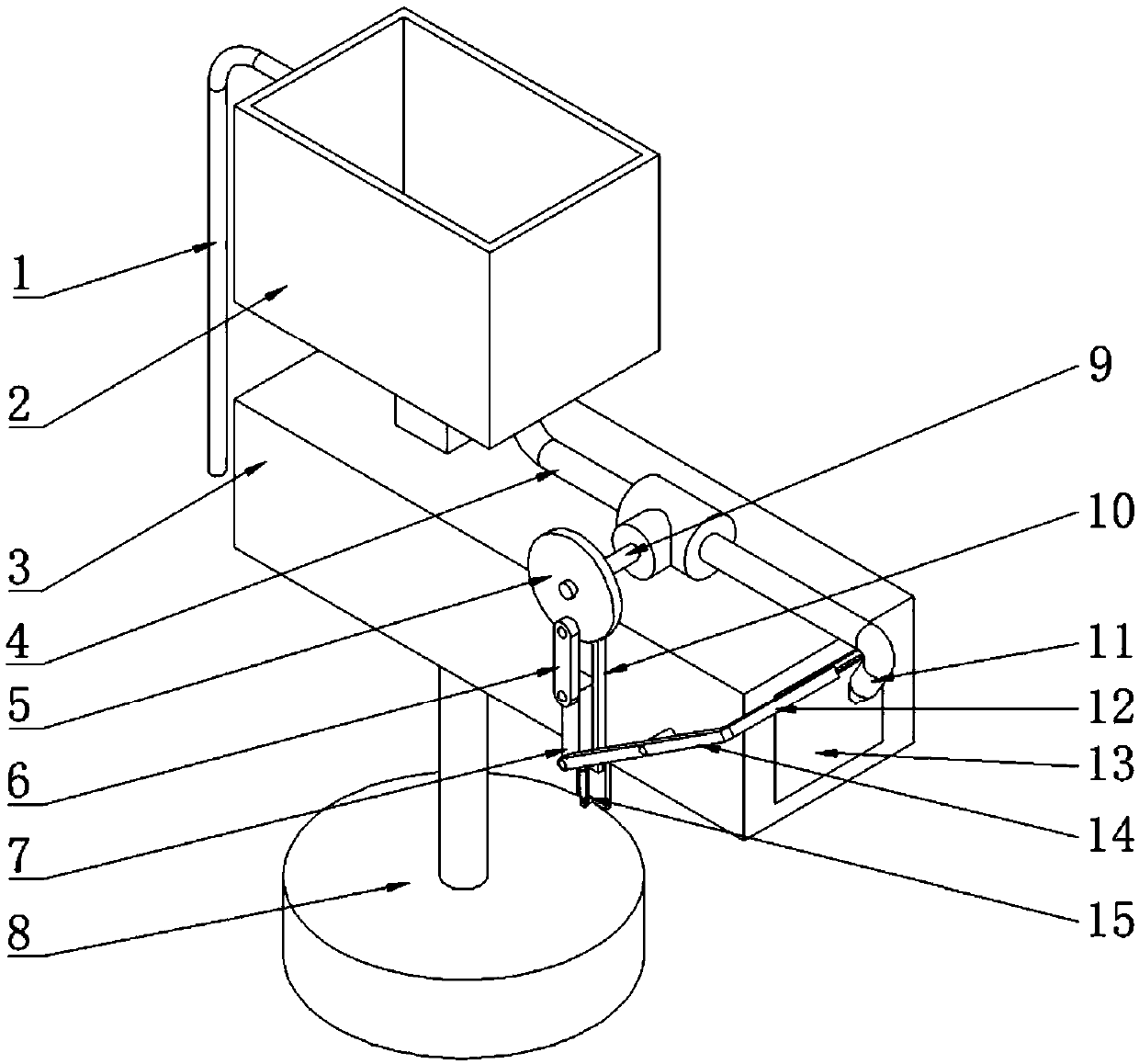 Self-cleaning monitoring device