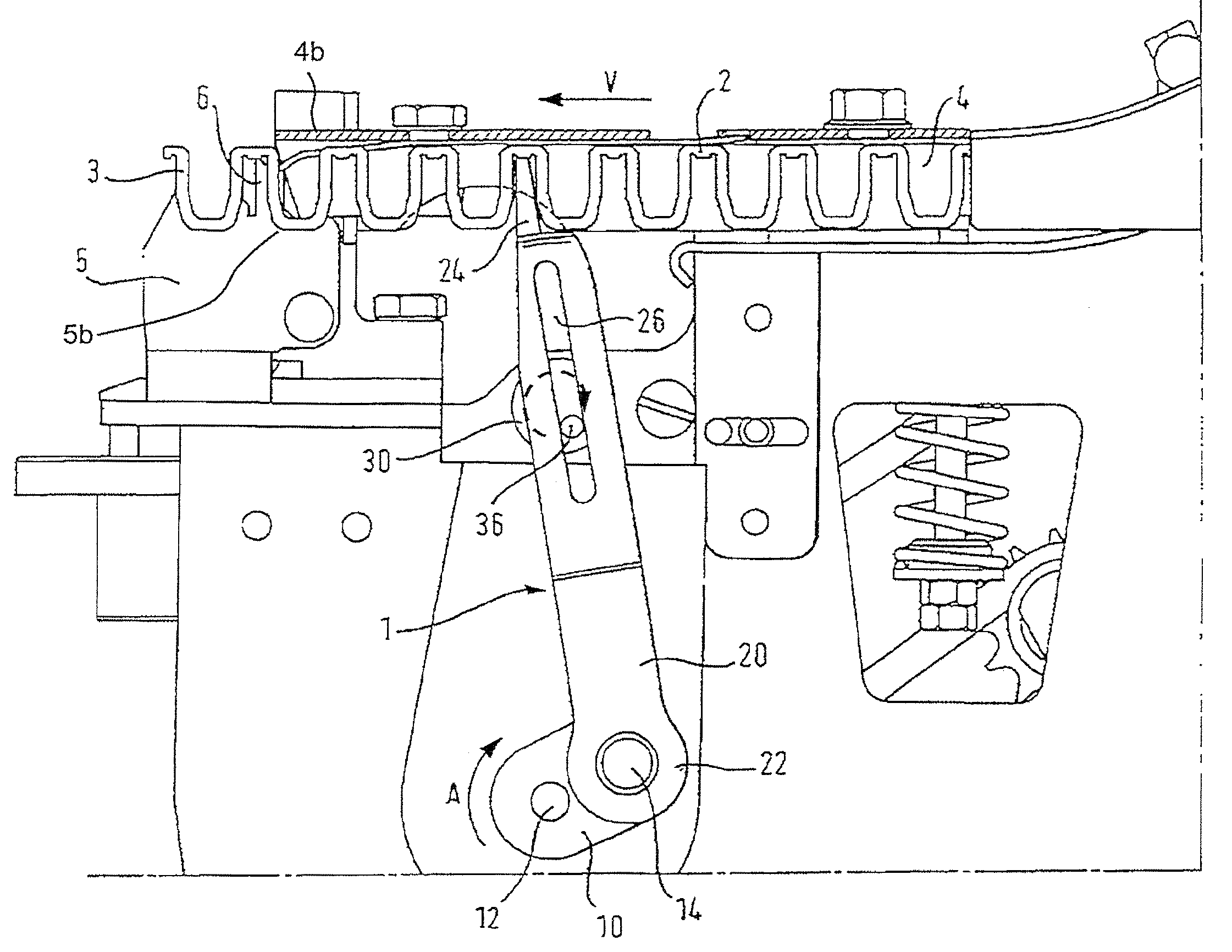 Adjustable clip advance