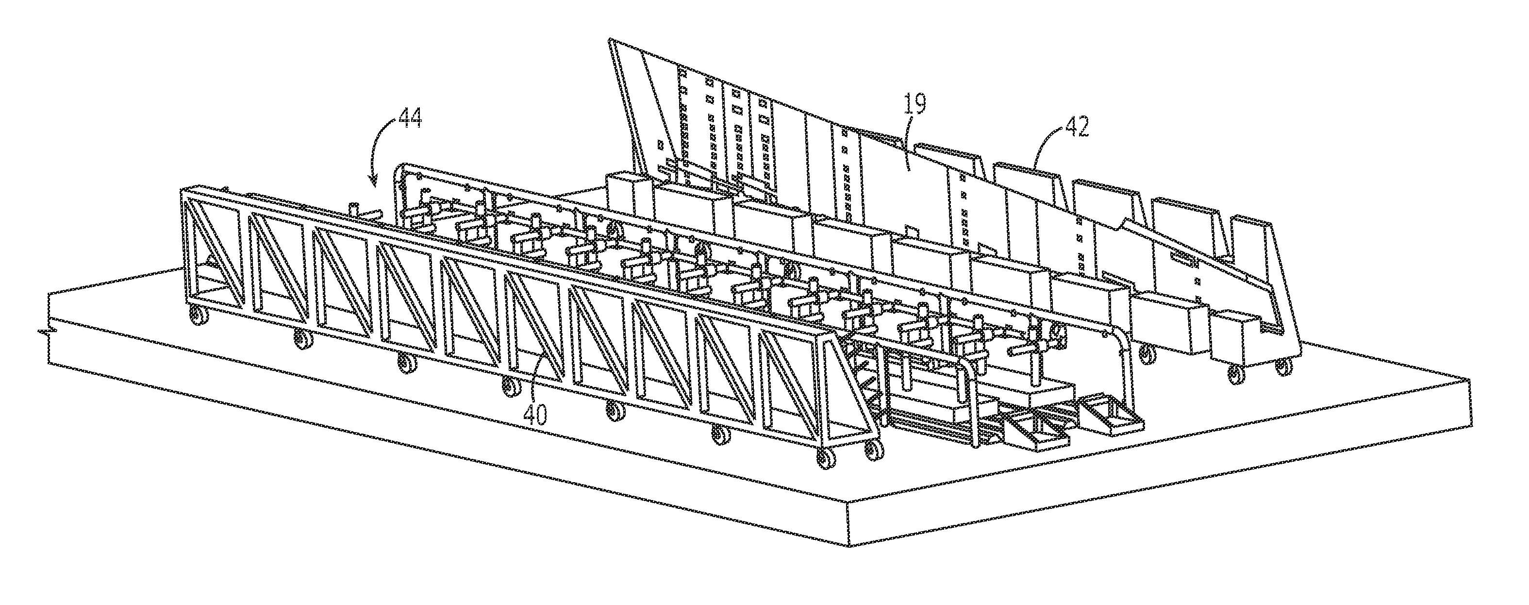 System and method for manufacturing a wing panel