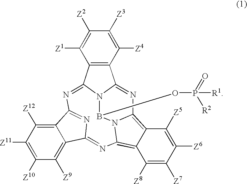 Subphthalocyanine derivative having phosphorus derivative as axially substituted group, method for manufacturing the same and optical film using the same