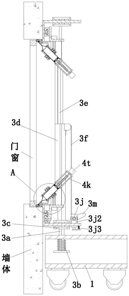 Method for filling and repairing building door and window mounting gaps by using gap filling glue