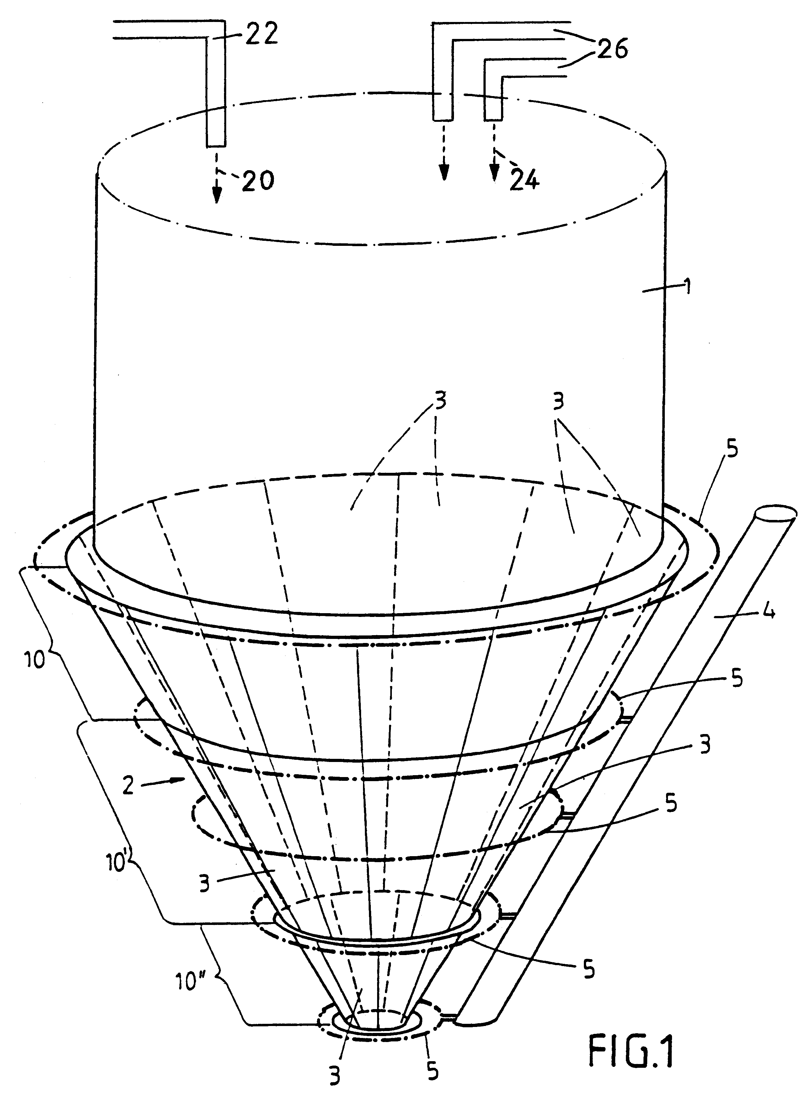 Apparatus and method for a spray dryer