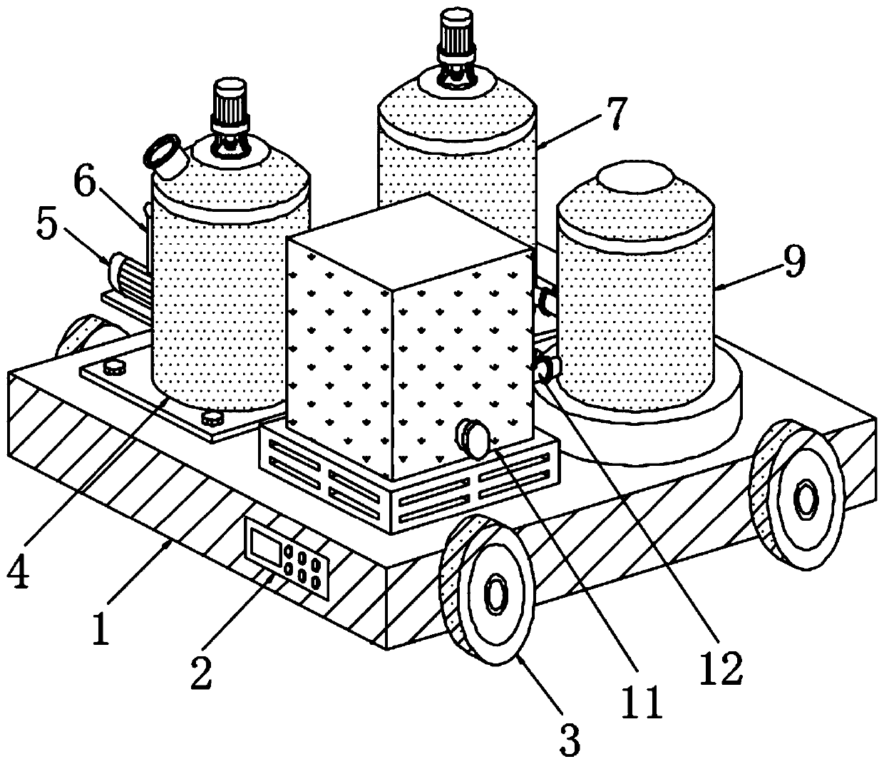Preparation apparatus of nano-rod, and use method