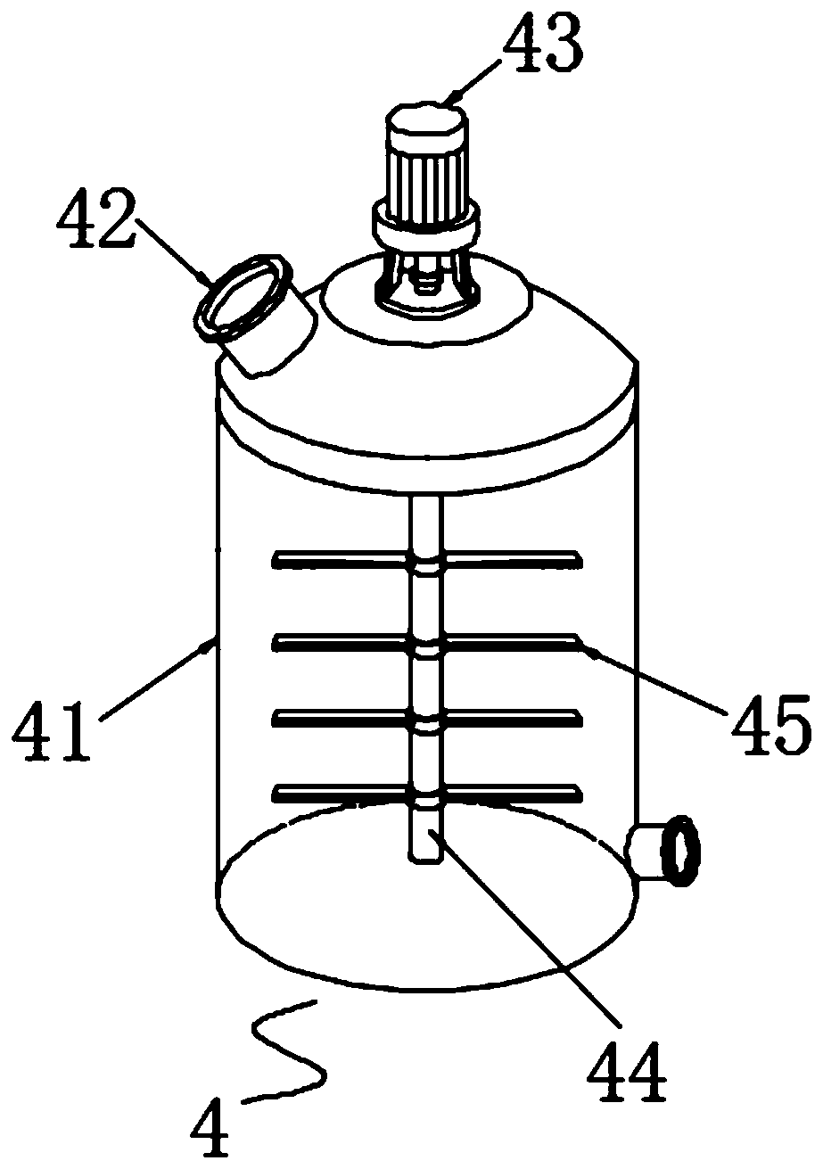 Preparation apparatus of nano-rod, and use method