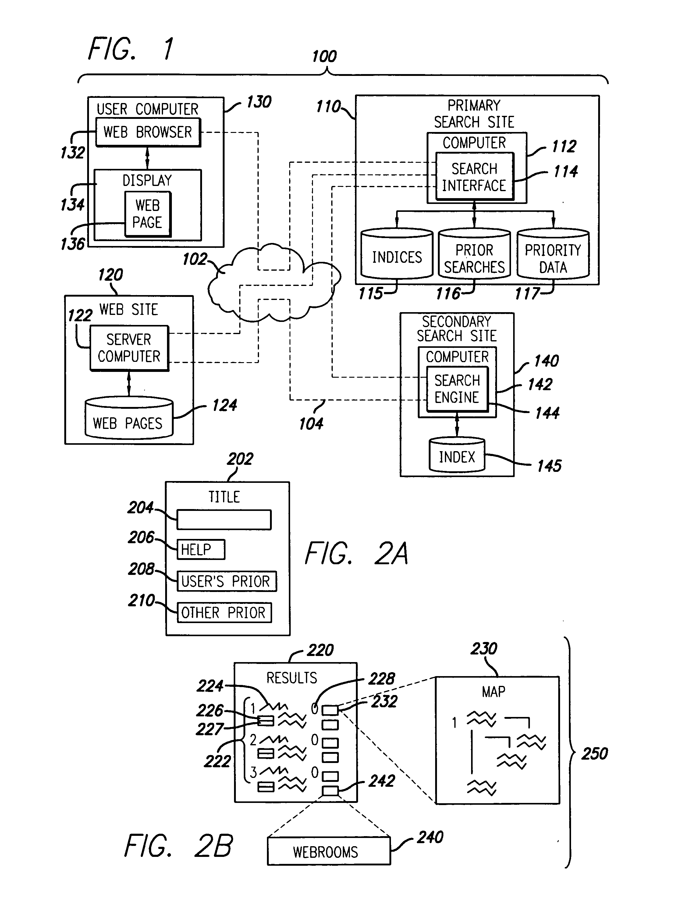Method and system for searching a wide area network