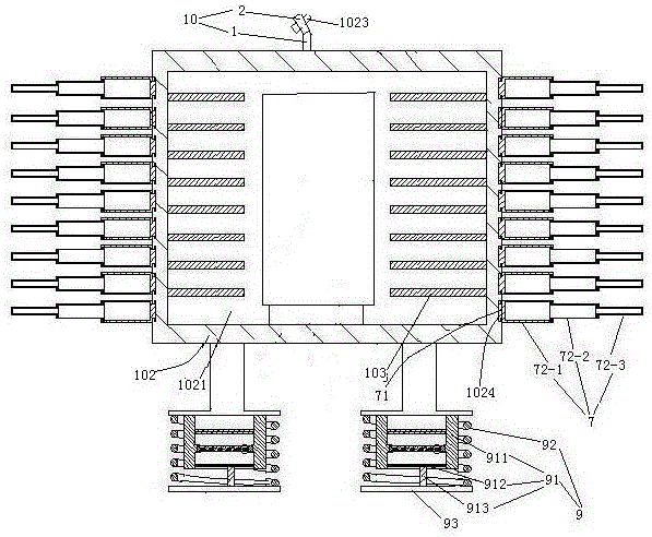 Seismic isolation transformer