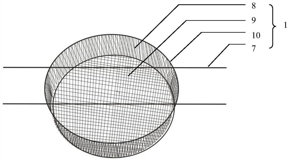 A device and method for increasing the hatching rate of meretrix meretrix