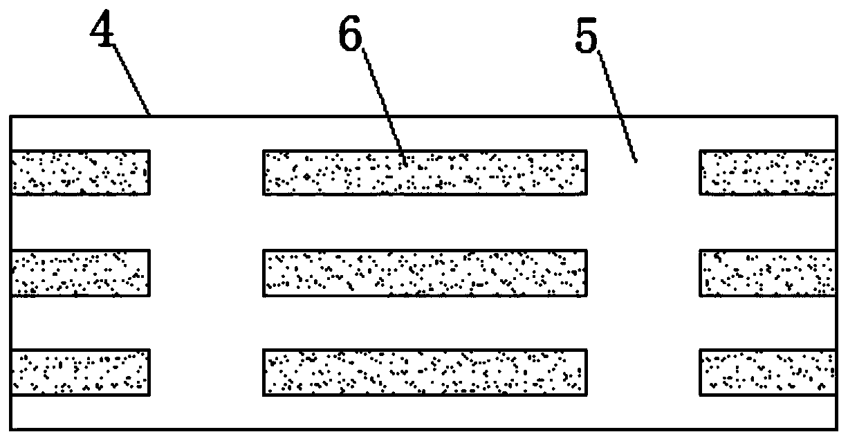 Buried self-insect-repelling cable and burying method thereof