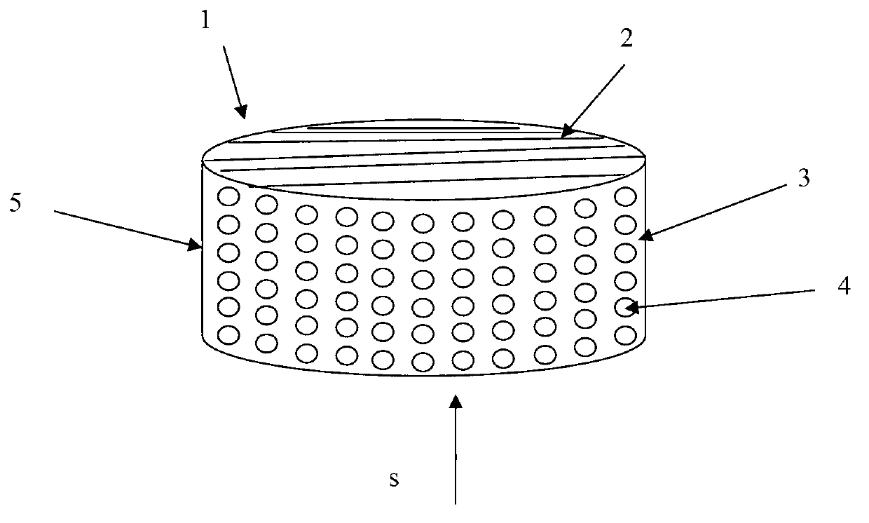 Fabric as combustor covering, and its making method