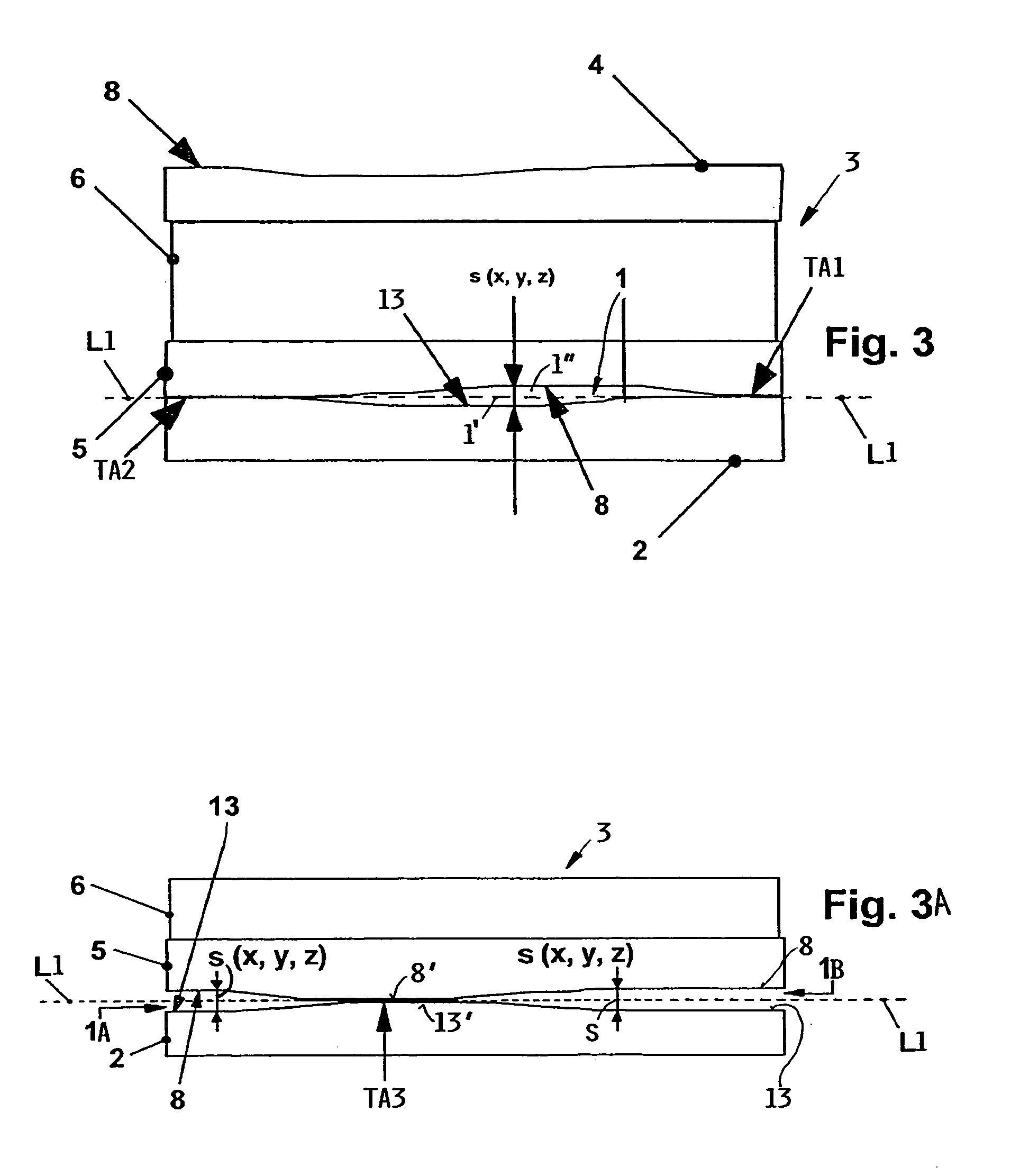 Method for avoiding air pockets in a joint between two structural components