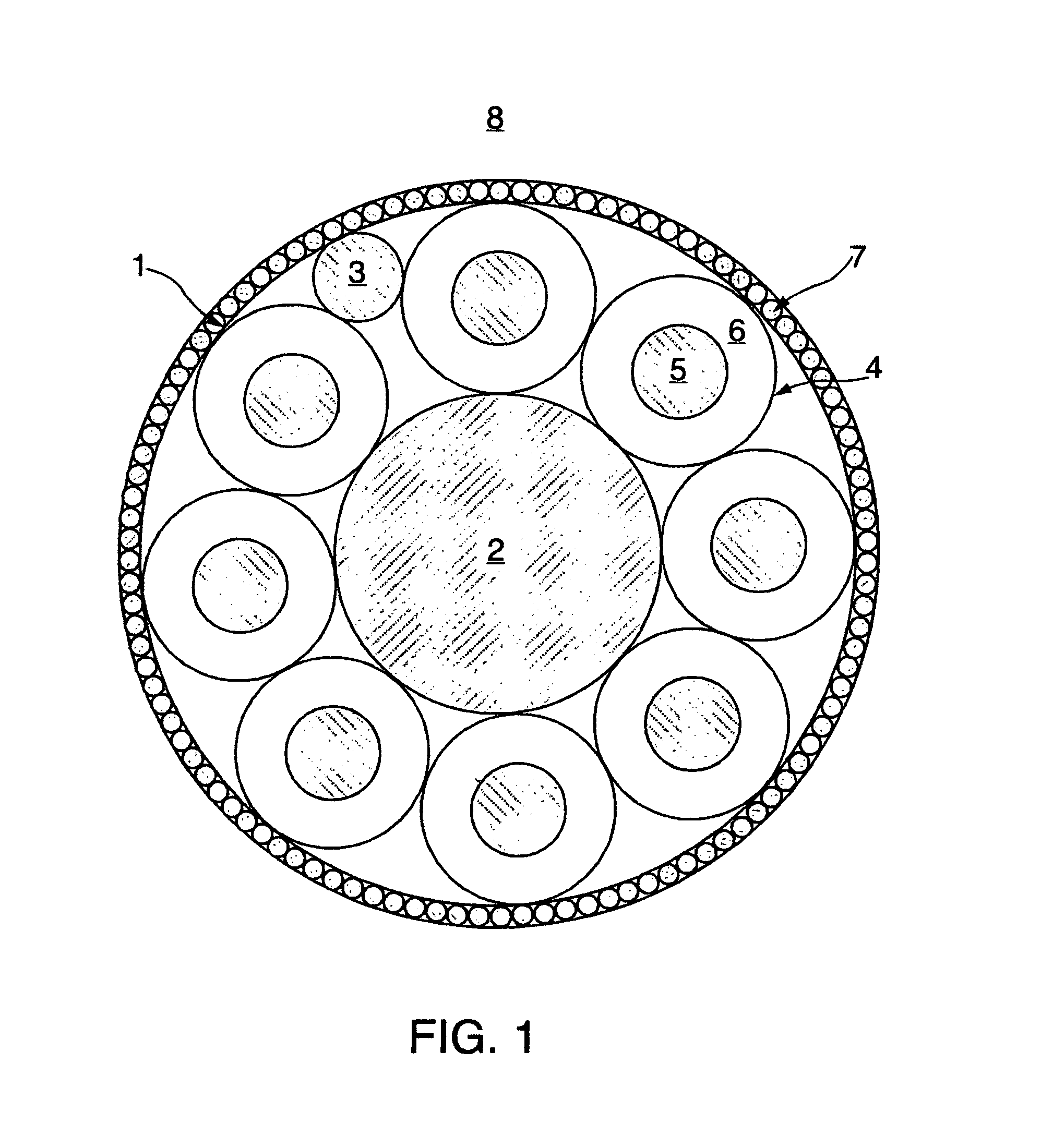 Heat resistant self extinguishing communications cable and cord