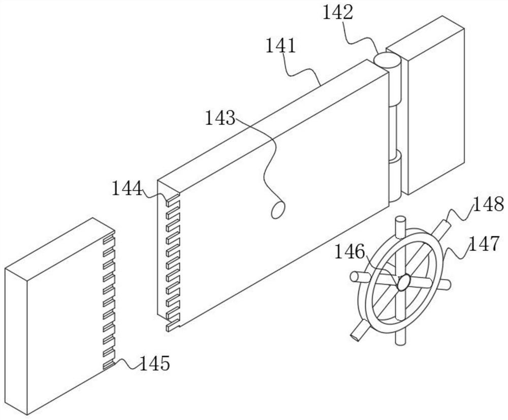 Baked product baking device based on repeated rotation for easy baking